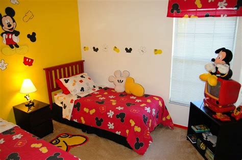 Kids Bedroom Decor On Mickey Mouse Kids Bedroom Decor Mickey Mouse