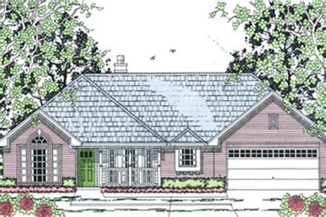 Country Style House Plan 3 Beds 2 Baths 1489 Sqft Plan 42 400