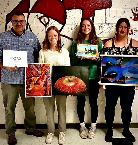 Benzie Central Art Students Bring Home Awards From Regional Show