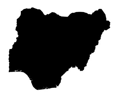 Nigeria Free Map Free Blank Map Free Outline Map Free Base Map