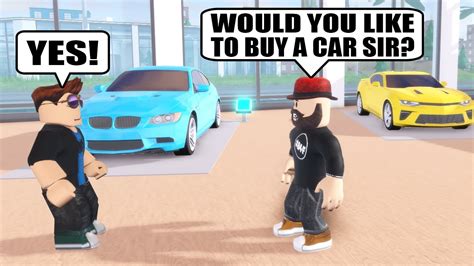Building My Own Dealership And Selling Cars In Roblox Youtube