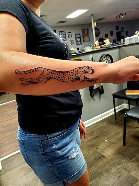 Cheetah Print Tattoos With Names