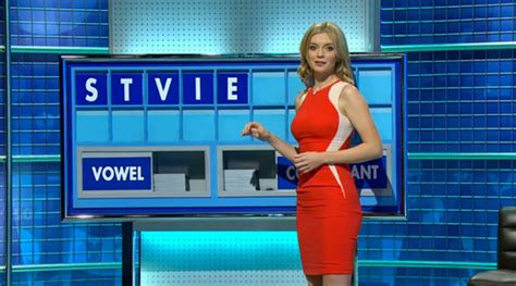 Countdowns Rachel Riley Thrills Viewers In Red Hot Skintight Frock