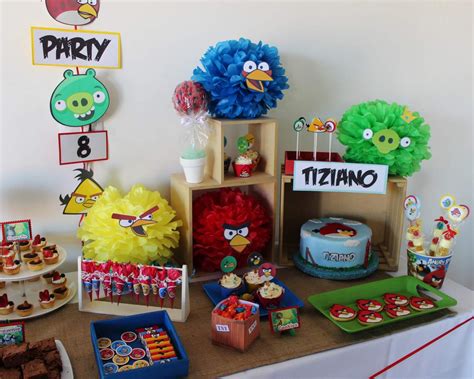 Angry Birds Birthday Party Ideas Photo 1 Of 7 Catch My Party