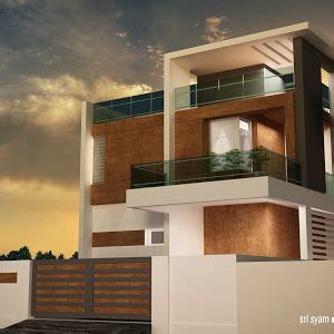Brochure is only conceptual presentation of the project and not a legal offering. EAST FACE MODERN DUPLEX BUILDING DESIGNS | Home Designs ...