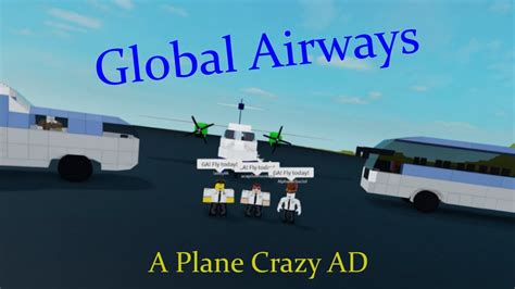 With registration number 0620305, according to the government. Global Airways: A Roblox Plane Crazy Trailer - YouTube