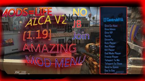 Hi to you, i have a question, do i have the right to publish my save of my 2nd ps3 (no jailbreak) by saveresigner (if you. Black Ops 2 PS3/XBOX/PC 1.19 GSC Mod Menu "Alca V2!" No ...
