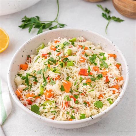 Easy Rice Salad Retro Recipe Box