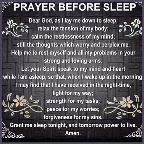 Prayer Before I Sleep Prayer Before Sleep Bedtime Prayer Prayers