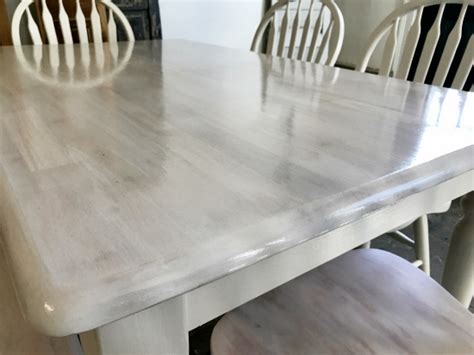 Want to use maple cabinets in the kitchen, and you need ideas on how to match them to the backsplash? White Washed Maple Table | Entri Ways