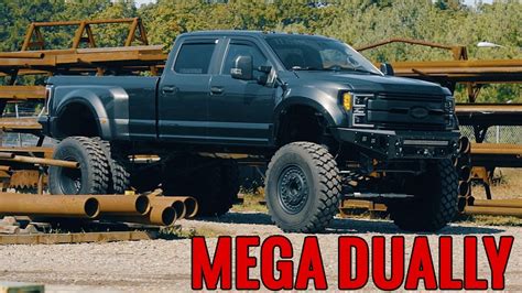Custom Lifted Ford Super Duty F450 Dually Built By Tlc Auto And Truck