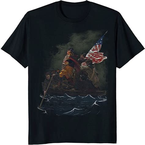 George Washington Crossing The Delaware T Shirt In 2020 T Shirt