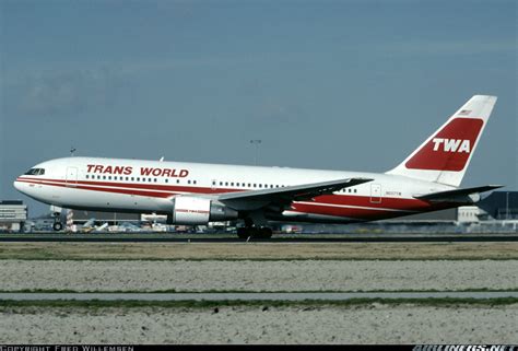 Boeing 767 231 Trans World Airlines Twa Aviation Photo 3938817
