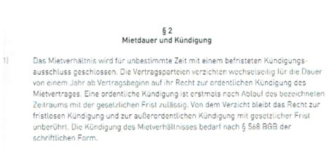Gibt es laut mietrecht eine kündigungsfrist für vermieter? ist eine 1Jahres Bindung im Mietvertrag rechtens und mit ...