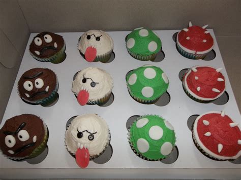 Mario Bros Cupcake Ideas I Want A Cake Like This For Evans Birthday