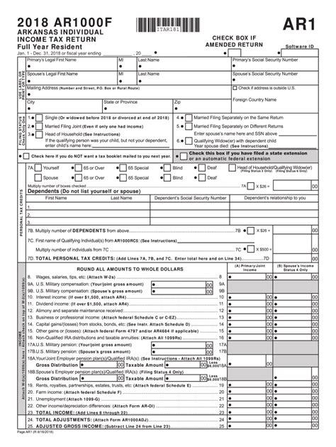 Arkansas Tax Forms Fill Out And Sign Online Dochub