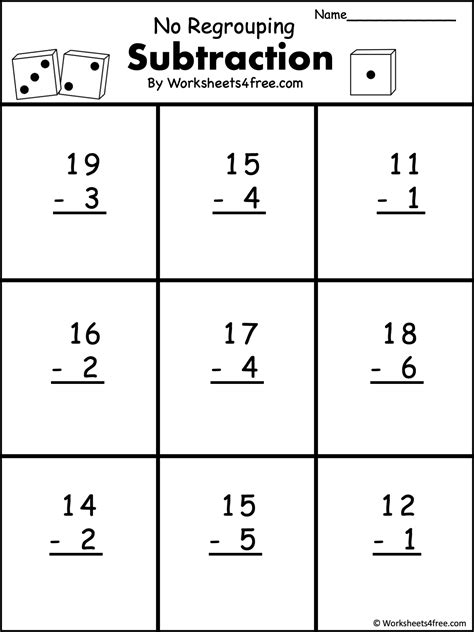 Subtraction With And Without Regrouping Worksheets Wo Vrogue Co