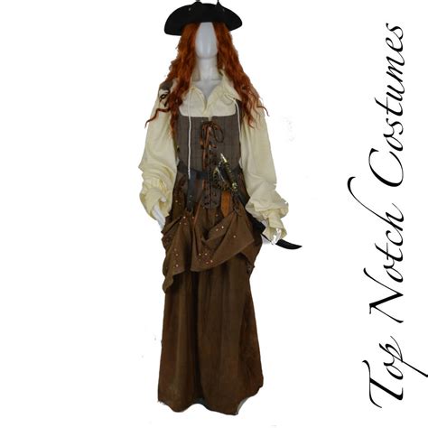 Authentic Womens Pirate Costume Top Notch Costumes