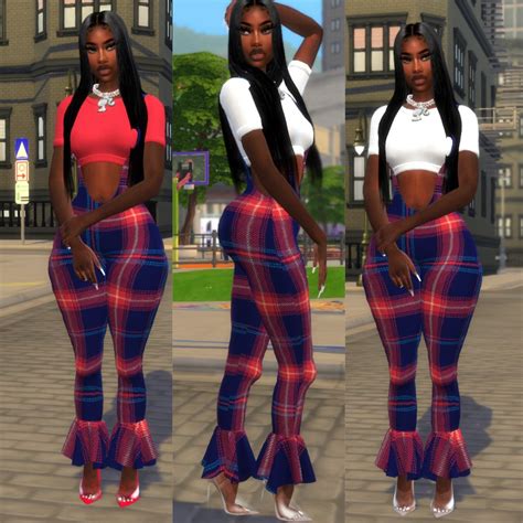 Kamilah ️ — Meekgames You Need The Mesh Bell Bottom Only Sims