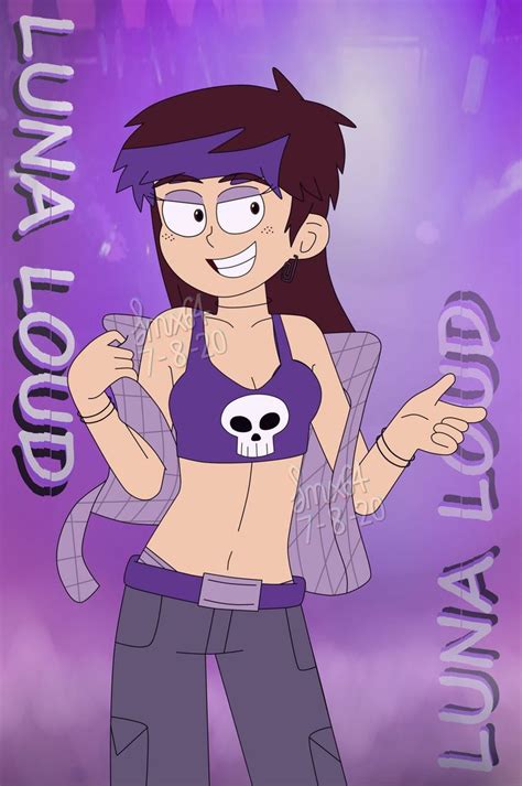 Tlh Luna Poster By Jmarts64 On Deviantart Cute Cartoon Drawings The Loud House Luna The