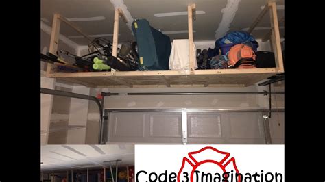 How To Make Storage Above Garage Door 3 Ways To Build Garage Shelving