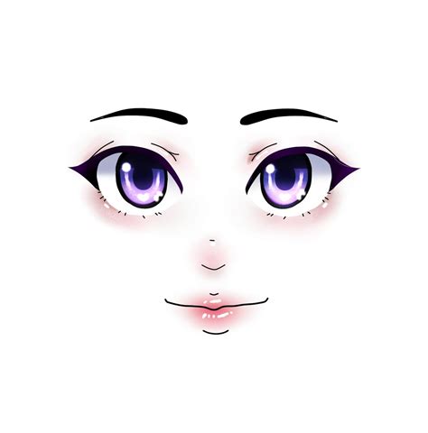 Roblox Anime Face Decal Id Cute Roblox Face Pictures