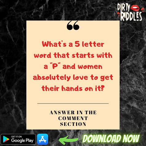 Dirty Mind Riddles With Answers