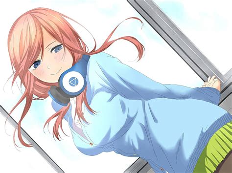 1179x2556px Free Download Hd Wallpaper Anime The Quintessential Quintuplets Miku Nakano