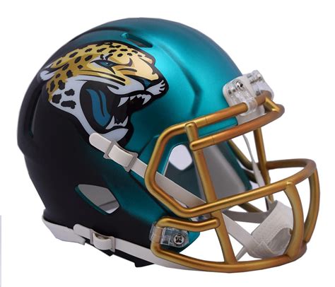 Alternate Jaguars Helmet Designed By Riddell Rjaguars