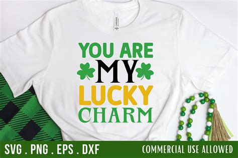 You Are My Lucky Charm Svg Desgin Graphic By Craftsvg · Creative Fabrica