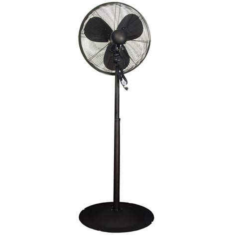 Indooroutdoor 24 Oscillating Pedestal Fan For Wet Locations Oil Rub