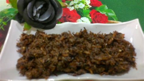 Resepi daging masak merah ala thai style farahziana jarahim yang berkongsi di laman facebook. CAHAYA HIDUPKU: SAMBAL HITAM PAHANG.... emmmm dapnya :)