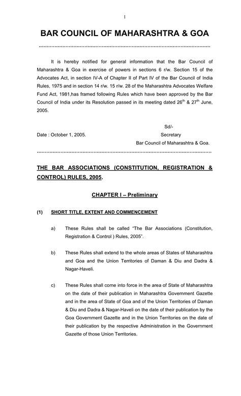 A legal officer of such statutory body or law office in the public service as the minister may prescribe by rules published in the gazette Bar Council of Maharashtra & Goa