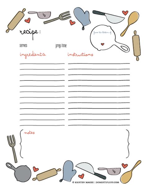 Todo lo que escribes es completamente privado, nada se guarda en servidor, así que asegúrate de guardar tu texto en algún lugar seguro al terminar. Joy of Giving: Free Printable Recipe Page Template