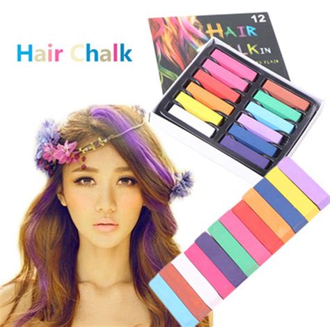 2018 12 Colors Soft Pastels Salon Kit Fast Temporary Short Hair Dye