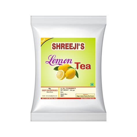 500gm Lemon Tea Premix Powder At Rs 120pack Lemon Tea Premix Id