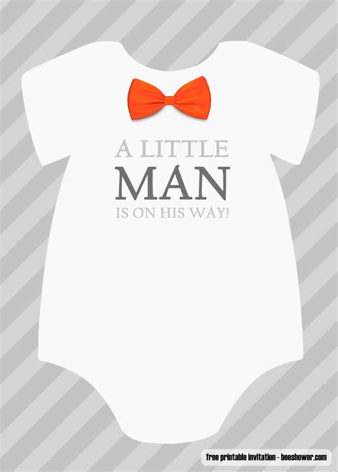 Free Boy Baby Shower Invitations Templates Free Printable Baby Shower