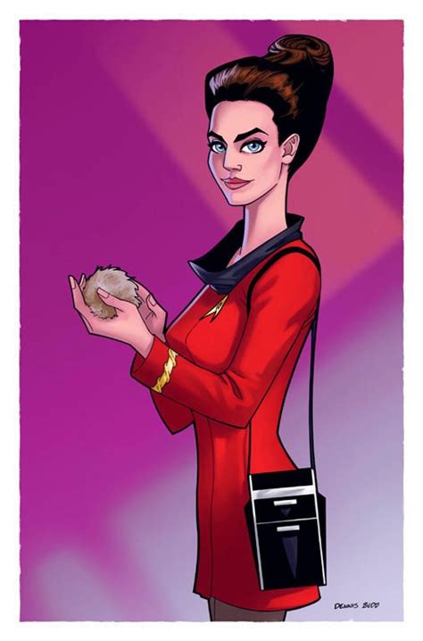 Jadzia Dax 3 By Dennisbudd On Deviantart Star Trek Art Star Trek