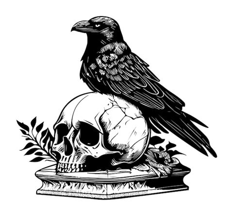Details 81 Raven And Skull Tattoo Best Vn
