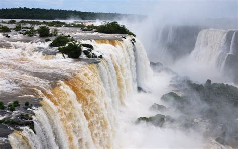 Iguazu Falls Brasil Full Hd Wallpaper And Background