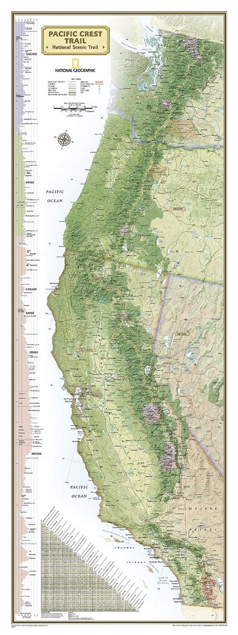 Pct Maps And Resupply The Long Hike