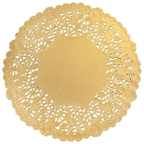 Gold Paper Doilies 4 6 8 10 12 Gold Chargers Gold Plac