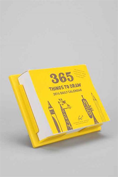 365 Things To Draw 2014 Daily Calendar By Chronicle Books Urban