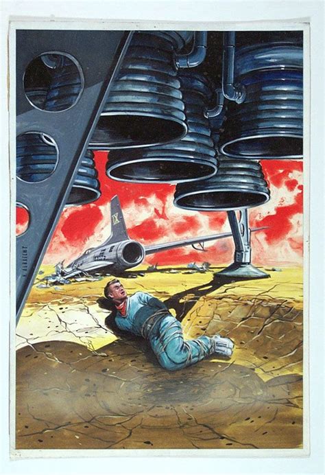 Sci Fi Pulp Art Original Artworkfor Pulp Novels Science Fiction