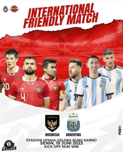 Tiket Fifa Match Day Timnas Indonesia Vs Argentina Diperjual Belikan