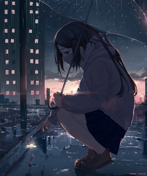 92 Wallpaper Aesthetic Anime Sad Girl Picture Myweb