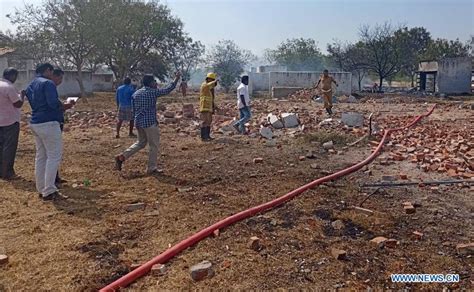 Death Toll In Fireworks Factory Explosion In India Rises To 15 Xinhua