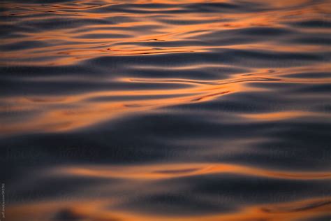Calm Waves At Sunset By Stocksy Contributor Paff Stocksy