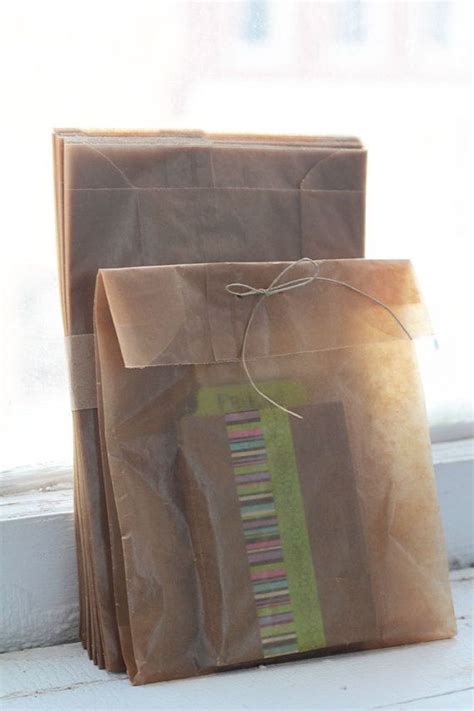 Waxed Paper Bags