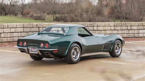 One Of Two 1971 Chevrolet Corvette Zr2 Convertible Is Headed To Auction
